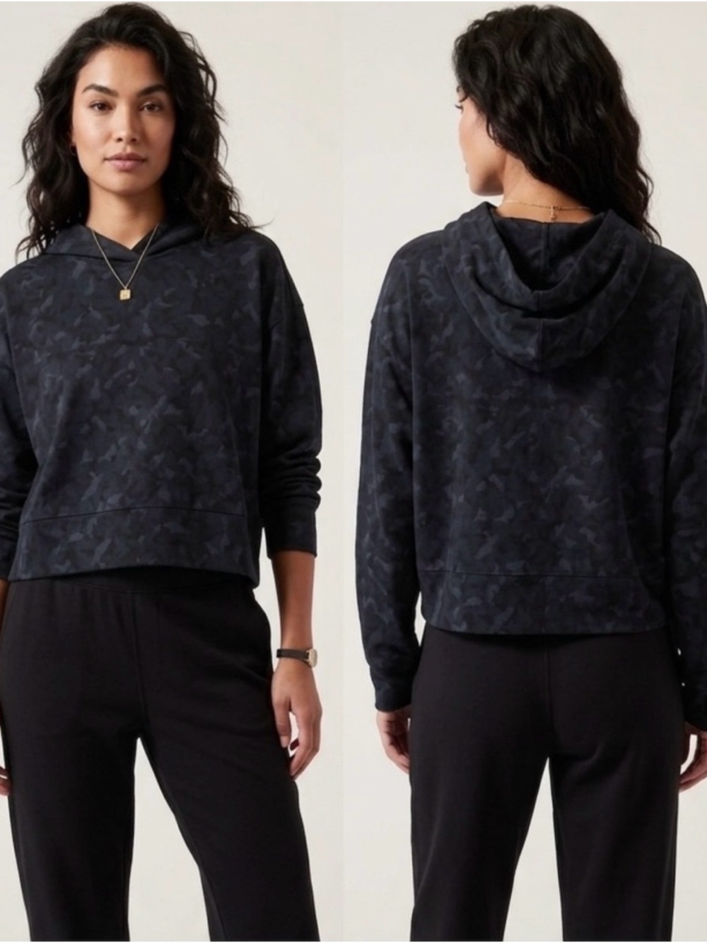 MOVING SALE: Athleta Farralon Camo Hooded Pullover